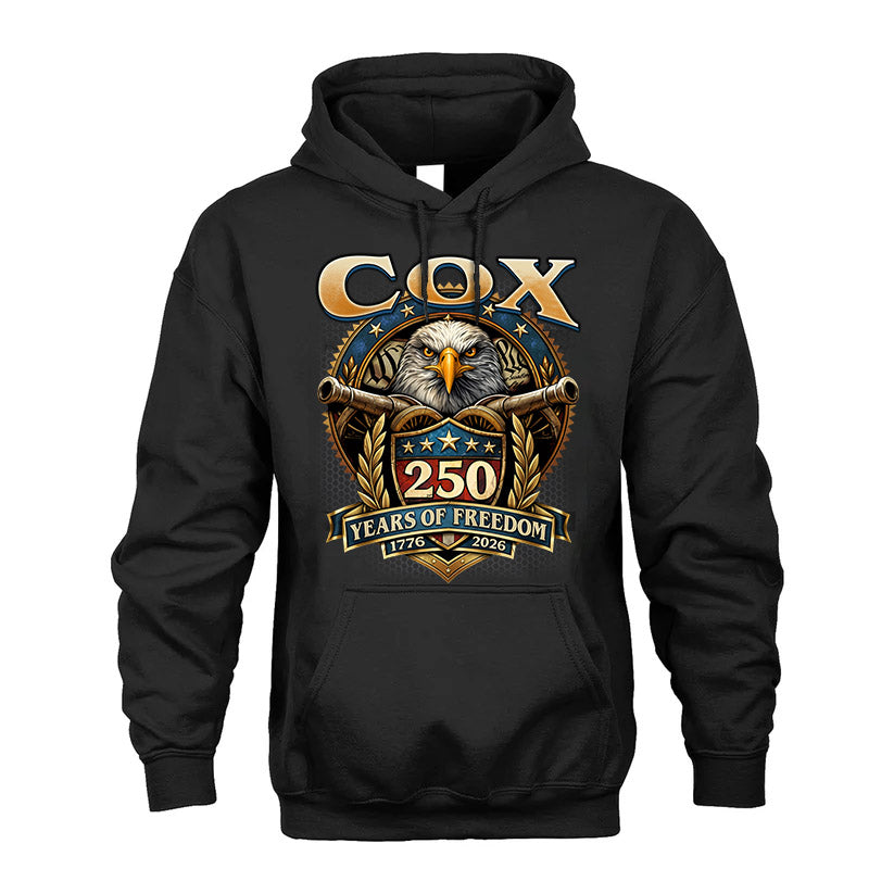 COX REVOLUTION-250USA-KTT...250 Years Of Freedom 1776-2026