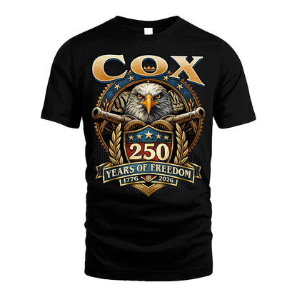COX REVOLUTION-250USA-KTT...250 Years Of Freedom 1776-2026