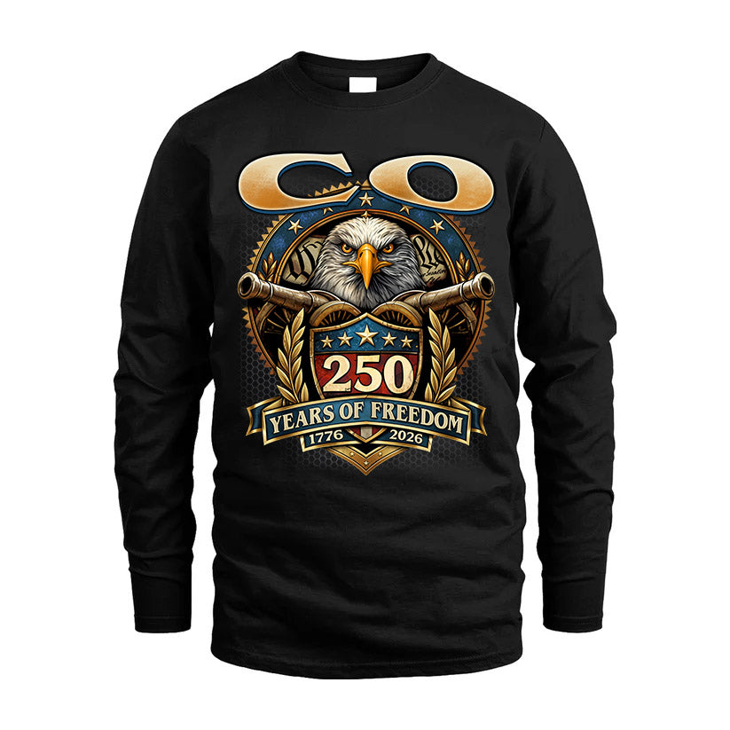 CO REVOLUTION-250USA-KTT...250 Years Of Freedom 1776-2026