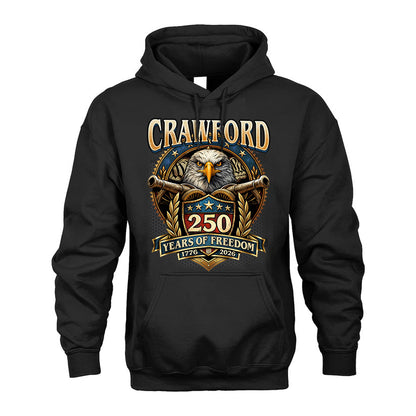 CRAWFORD REVOLUTION-250USA-KTT...250 Years Of Freedom 1776-2026