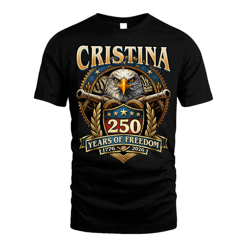 CRISTINA REVOLUTION-250USA-KTT...250 Years Of Freedom 1776-2026
