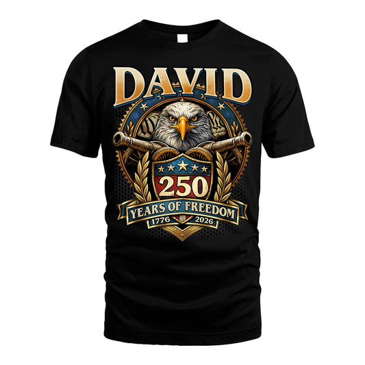 DAVID REVOLUTION-250USA-KTT...250 Years Of Freedom 1776-2026