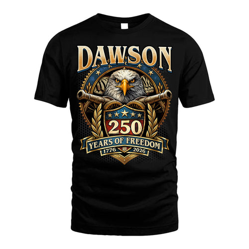 DAWSON REVOLUTION-250USA-KTT...250 Years Of Freedom 1776-2026