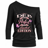 Off Shoulder Hoodie