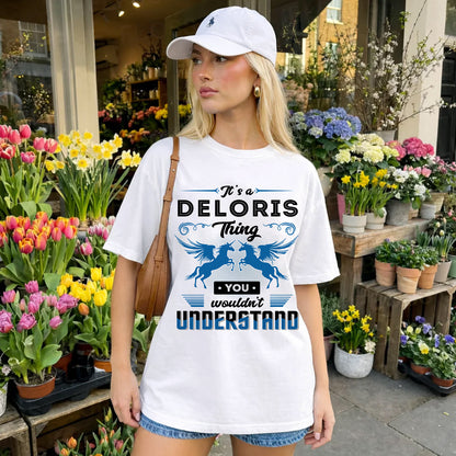 DELORIS KTT-TT38 It’s a/an NAME Thing, You Wouldn’t Understand – Personalized Name T-Shirt
