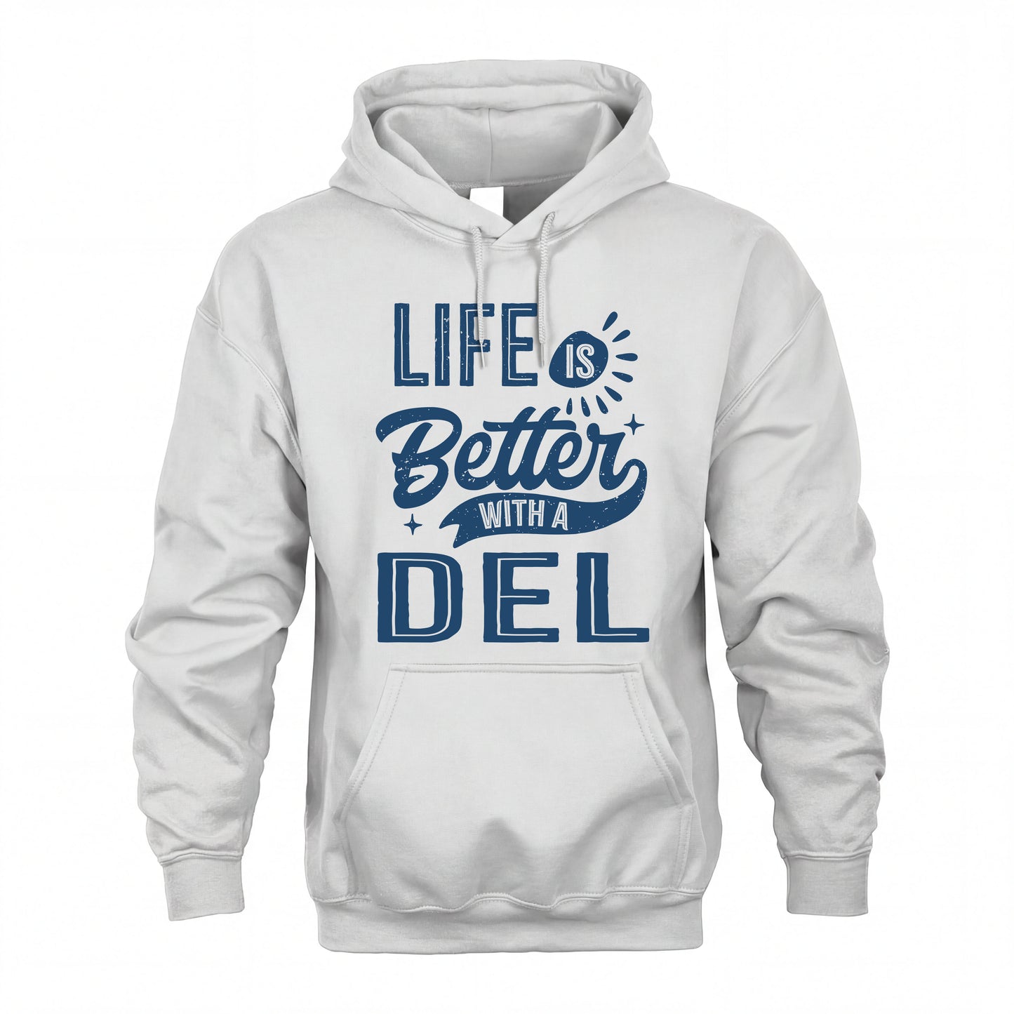 DEL HH88-K2–Personalized Name Quote T-Shirt Life Is Better With Unisex Gift