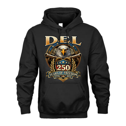 DEL REVOLUTION-250USA-KTT...250 Years Of Freedom 1776-2026
