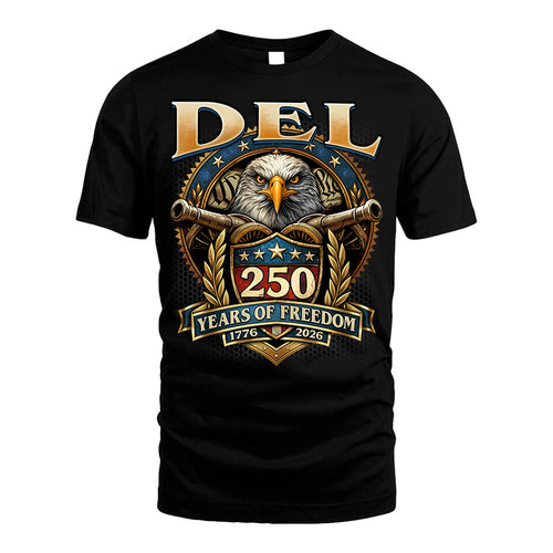 DEL REVOLUTION-250USA-KTT...250 Years Of Freedom 1776-2026