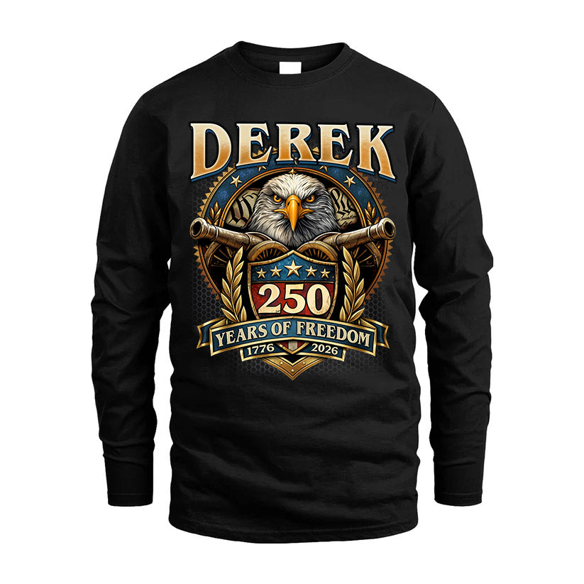 DEREK REVOLUTION-250USA-KTT...250 Years Of Freedom 1776-2026