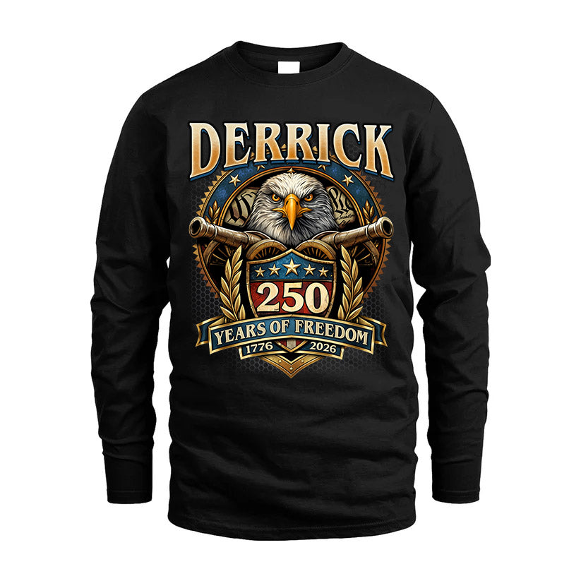 DERRICK REVOLUTION-250USA-KTT...250 Years Of Freedom 1776-2026