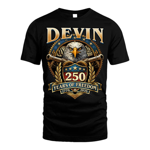 DEVIN REVOLUTION-250USA-KTT...250 Years Of Freedom 1776-2026