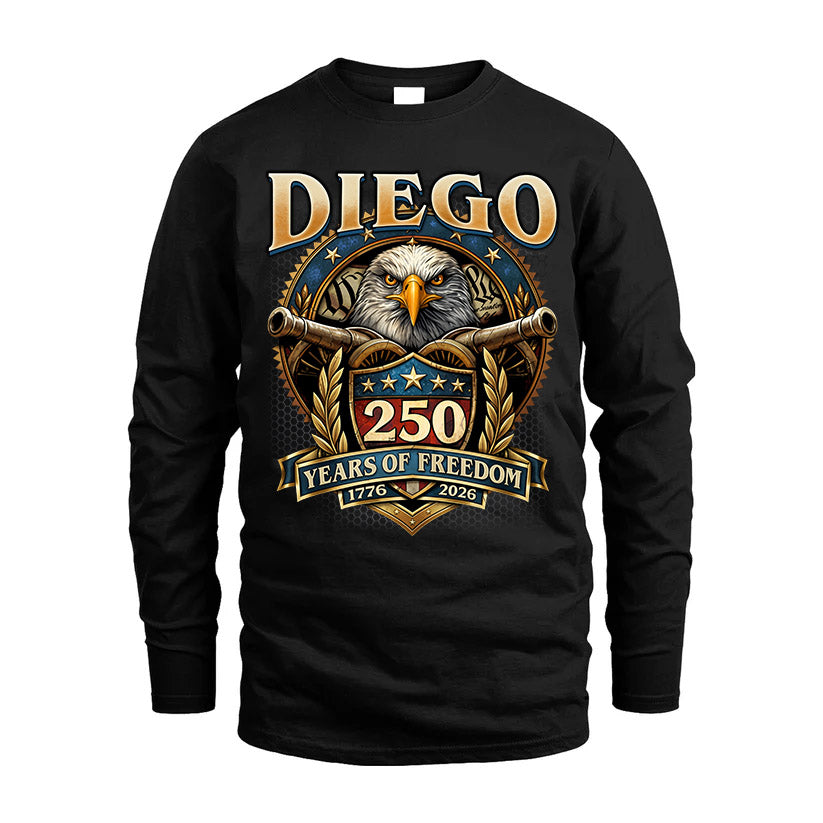 DIEGO REVOLUTION-250USA-KTT...250 Years Of Freedom 1776-2026