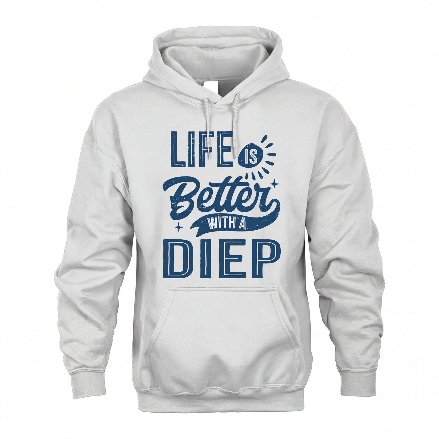 DIEP HH88-K2–Personalized Name Quote T-Shirt Life Is Better With Unisex Gift