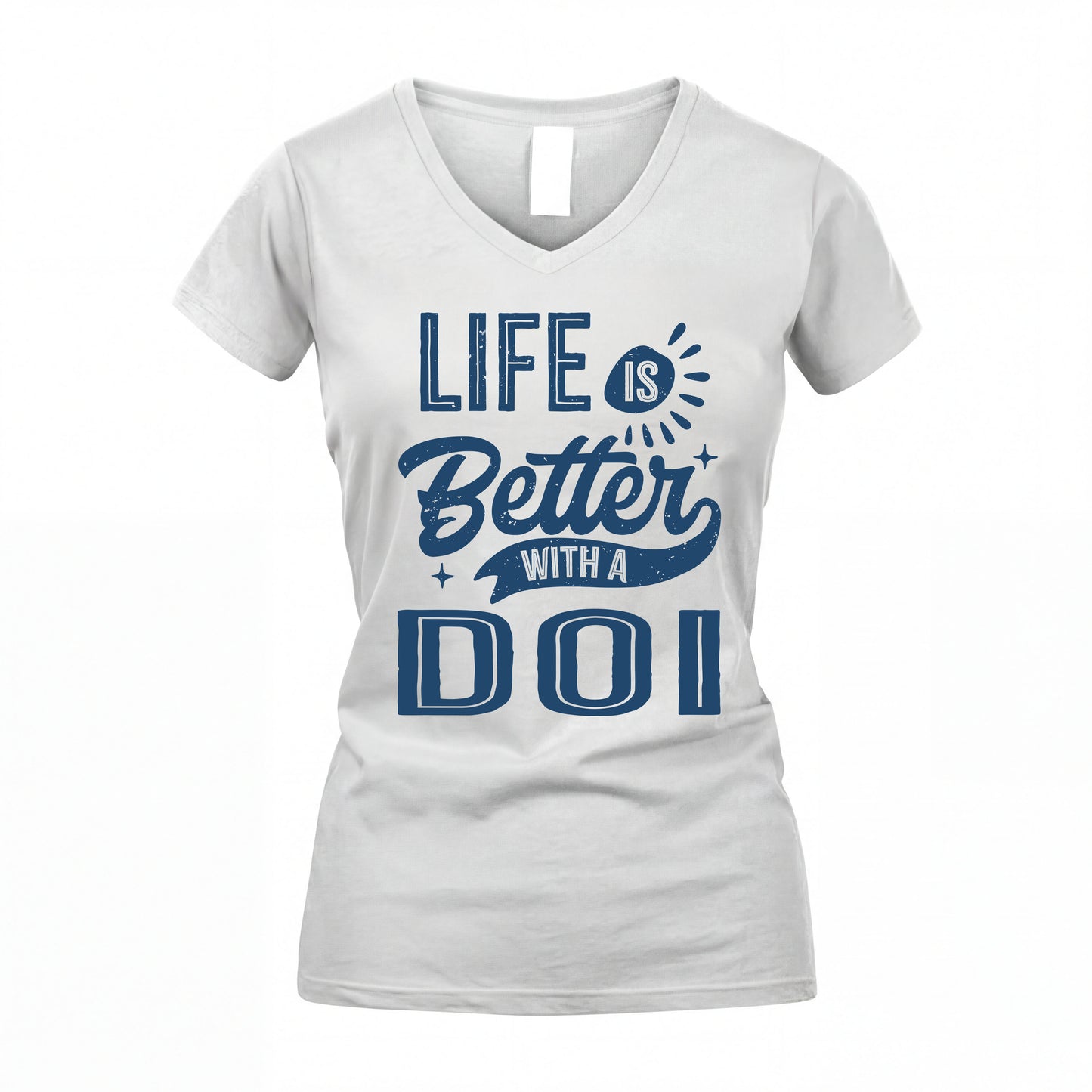 DOI HH88-K2–Personalized Name Quote T-Shirt Life Is Better With Unisex Gift