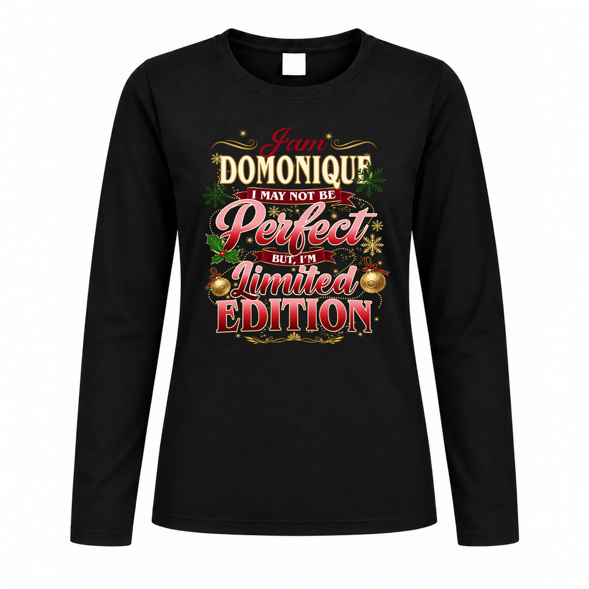 DOMONIQUE KTT-TT43 Personalized Funny Quote Apparel