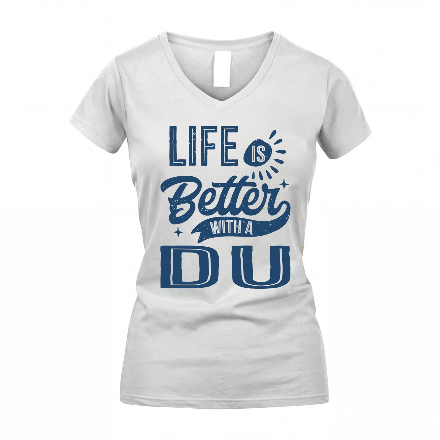DU HH88-K2–Personalized Name Quote T-Shirt Life Is Better With Unisex Gift