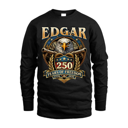 EDGAR REVOLUTION-250USA-KTT...250 Years Of Freedom 1776-2026