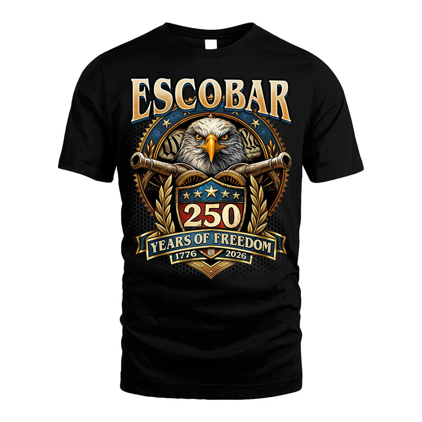 ESCOBAR REVOLUTION-250USA-KTT...250 Years Of Freedom 1776-2026