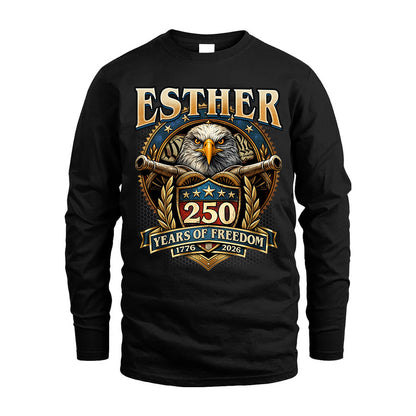 ESTHER REVOLUTION-250USA-KTT...250 Years Of Freedom 1776-2026