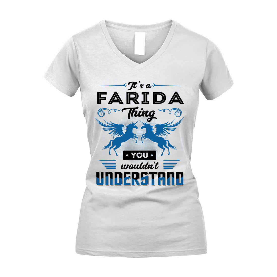 FARIDA KTT-TT38 It’s a/an NAME Thing, You Wouldn’t Understand – Personalized Name T-Shirt