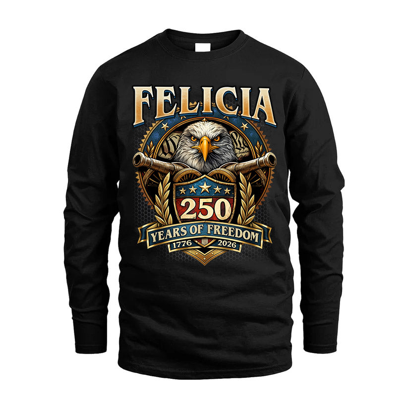 FELICIA REVOLUTION-250USA-KTT...250 Years Of Freedom 1776-2026
