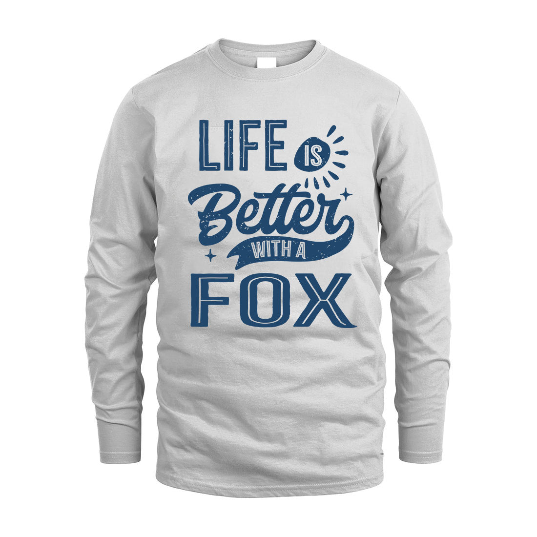 FOX HH88-K2–Personalized Name Quote T-Shirt Life Is Better With Unisex Gift