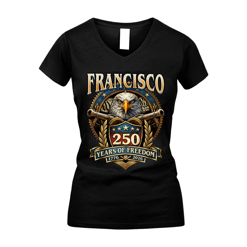 FRANCISCO REVOLUTION-250USA-KTT...250 Years Of Freedom 1776-2026