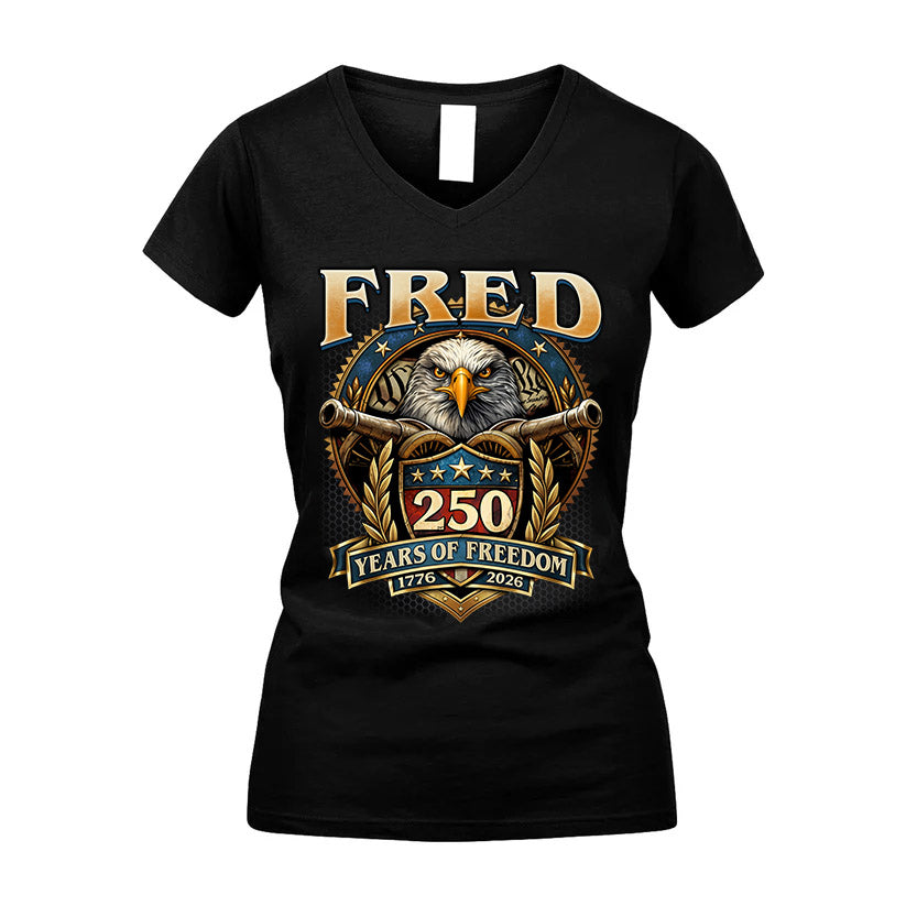 FRED REVOLUTION-250USA-KTT...250 Years Of Freedom 1776-2026