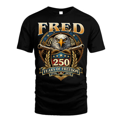 FRED REVOLUTION-250USA-KTT...250 Years Of Freedom 1776-2026