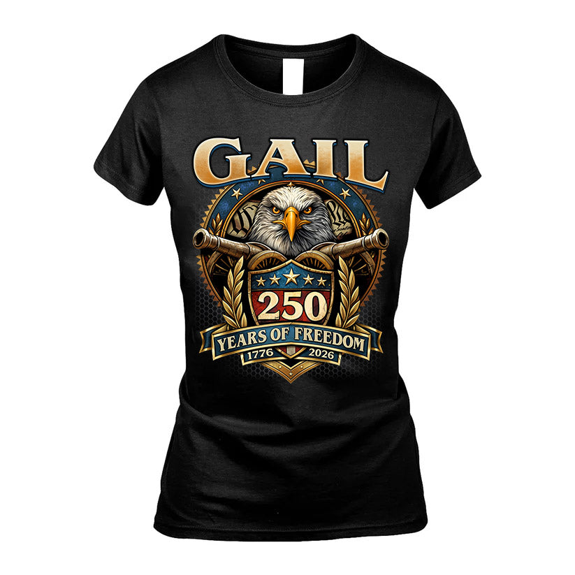 GAIL REVOLUTION-250USA-KTT...250 Years Of Freedom 1776-2026