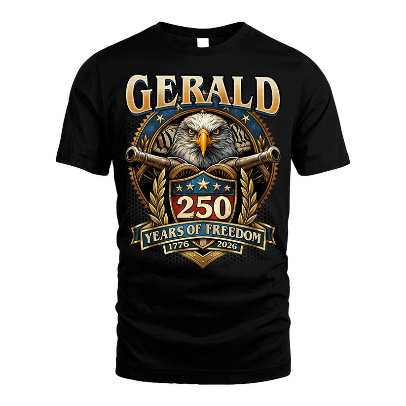 GERALD REVOLUTION-250USA-KTT...250 Years Of Freedom 1776-2026