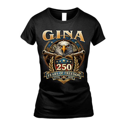 GINA REVOLUTION-250USA-KTT...250 Years Of Freedom 1776-2026