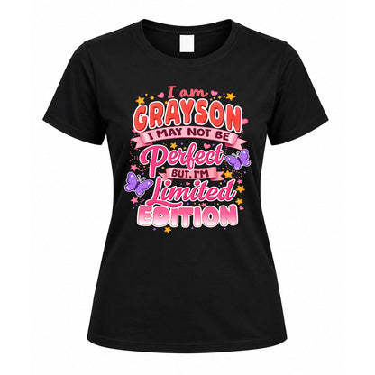 GRAYSON TT42 Personalized Shirt – I May Not Be Perfect, But I’m Limited Edition