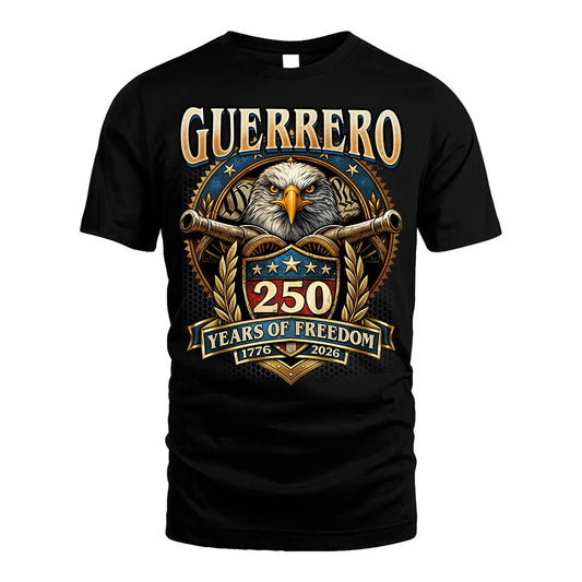 GUERRERO REVOLUTION-250USA-KTT...250 Years Of Freedom 1776-2026