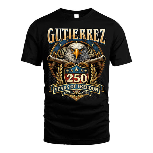 GUTIERREZ REVOLUTION-250USA-KTT...250 Years Of Freedom 1776-2026