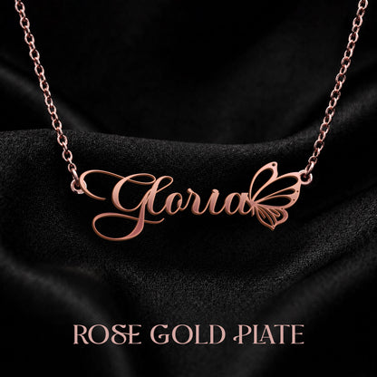 GLORIA T02 Custom Name Necklace, Personalized Name Necklace, Birthday Gift, Christmas Gift for Her