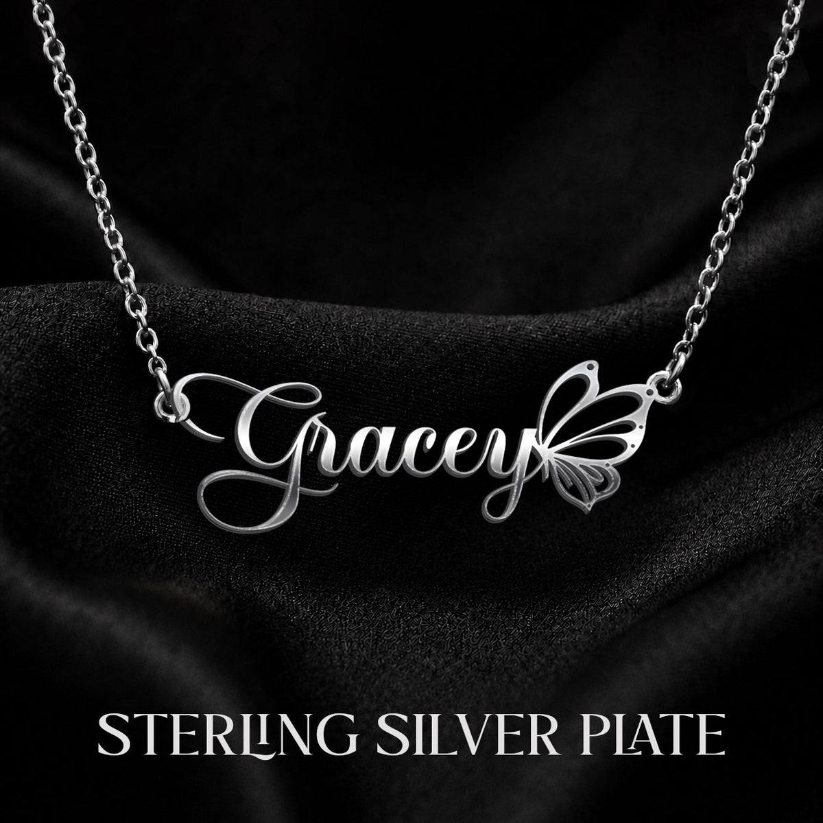 GRACEY T02 Custom Name Necklace, Personalized Name Necklace, Birthday Gift, Christmas Gift for Her