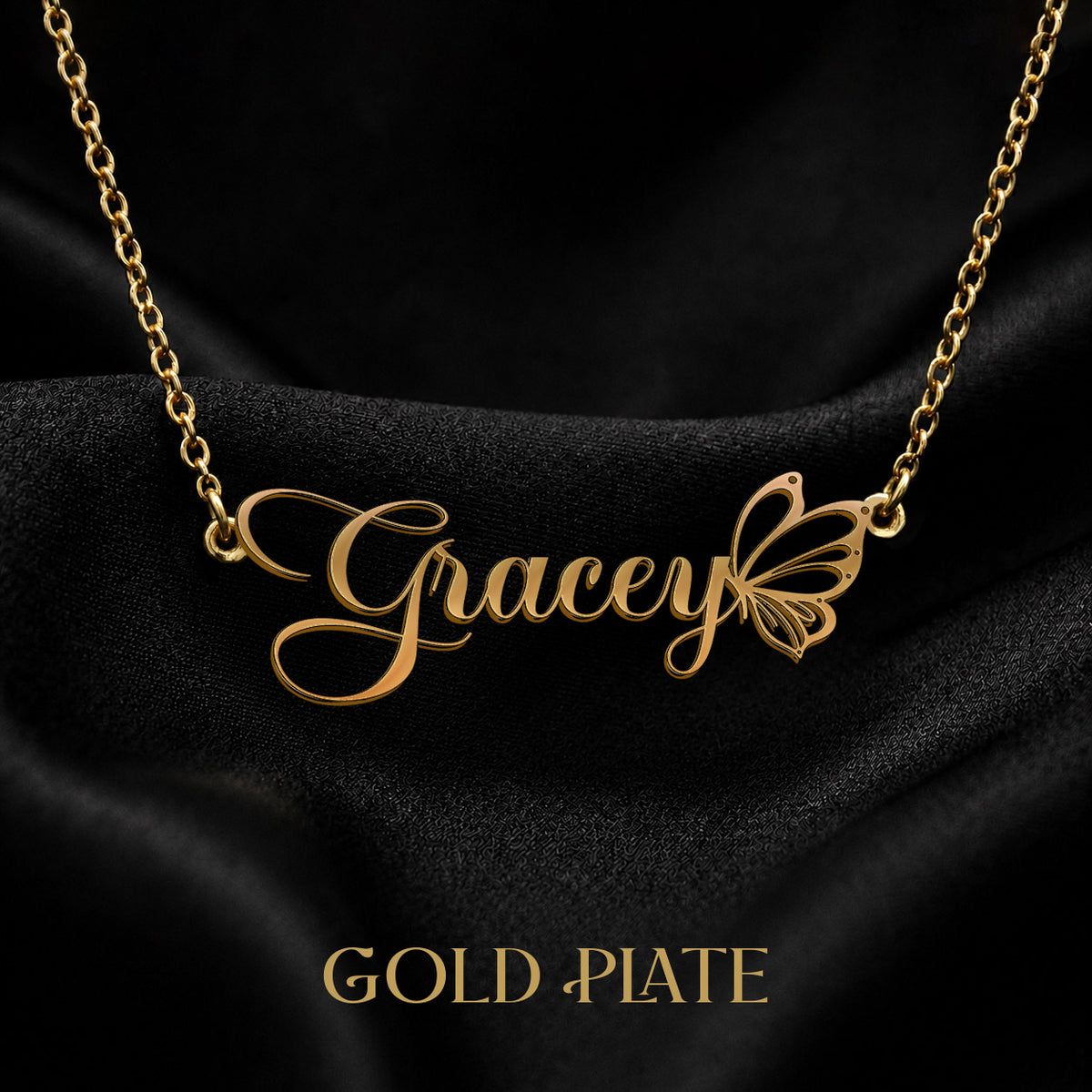 GRACEY T02 Custom Name Necklace, Personalized Name Necklace, Birthday Gift, Christmas Gift for Her