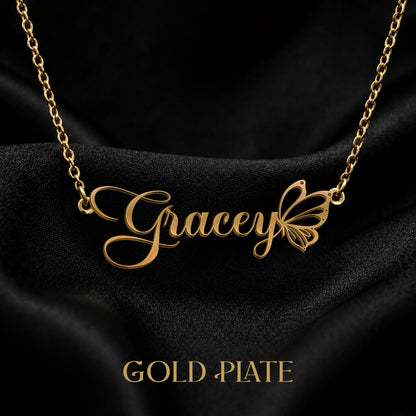 GRACEY T02 Custom Name Necklace, Personalized Name Necklace, Birthday Gift, Christmas Gift for Her