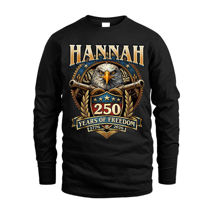 HANNAH REVOLUTION-250USA-KTT...250 Years Of Freedom 1776-2026