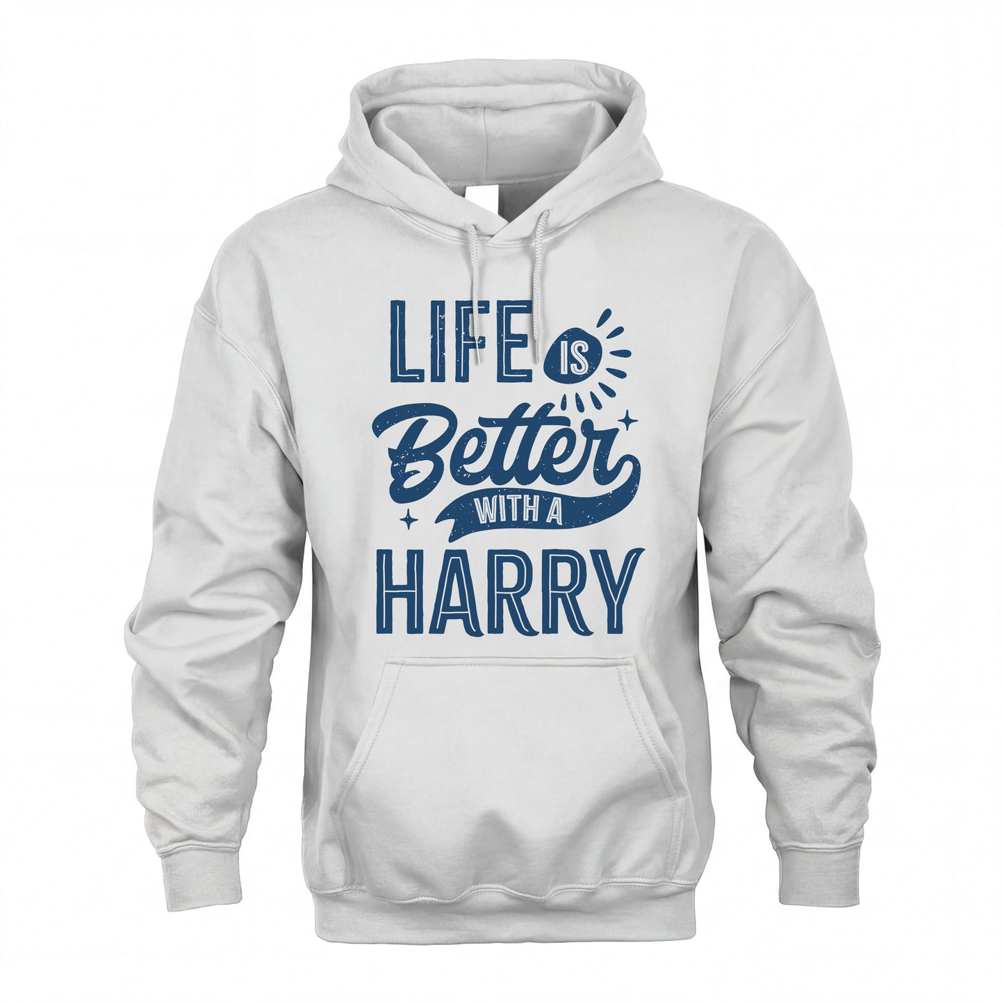 HARRY HH88-K2–Personalized Name Quote T-Shirt Life Is Better With Unisex Gift