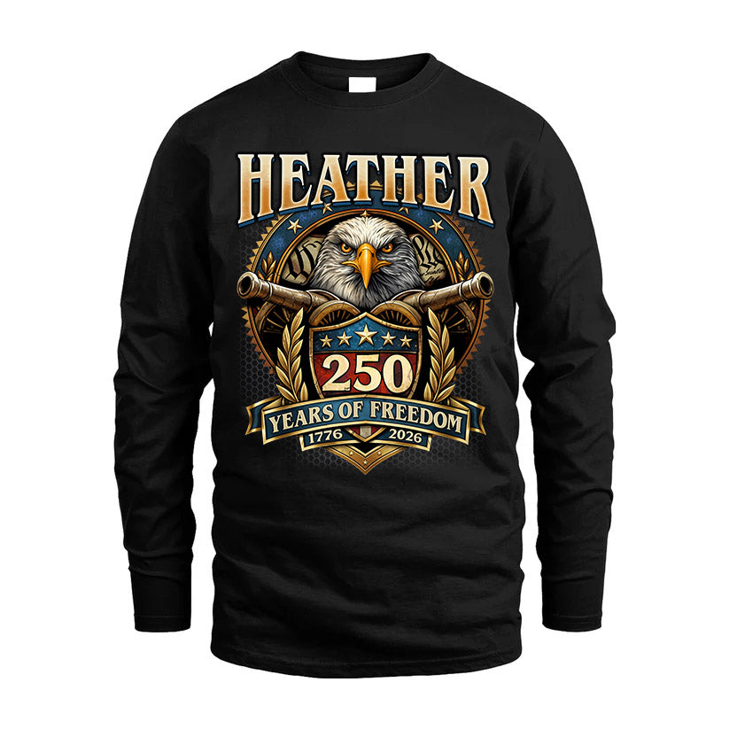HEATHER REVOLUTION-250USA-KTT...250 Years Of Freedom 1776-2026