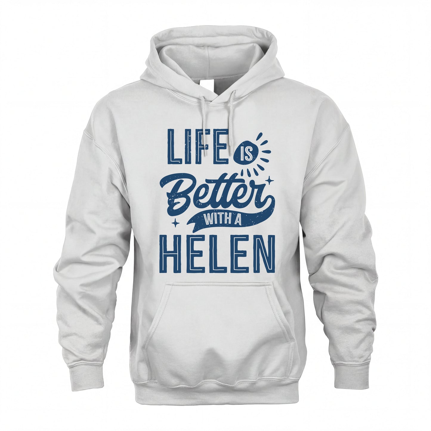 HELEN HH88-K2–Personalized Name Quote T-Shirt Life Is Better With Unisex Gift