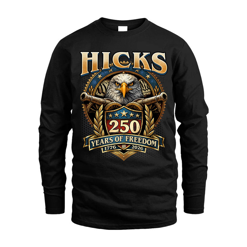 HICKS REVOLUTION-250USA-KTT...250 Years Of Freedom 1776-2026