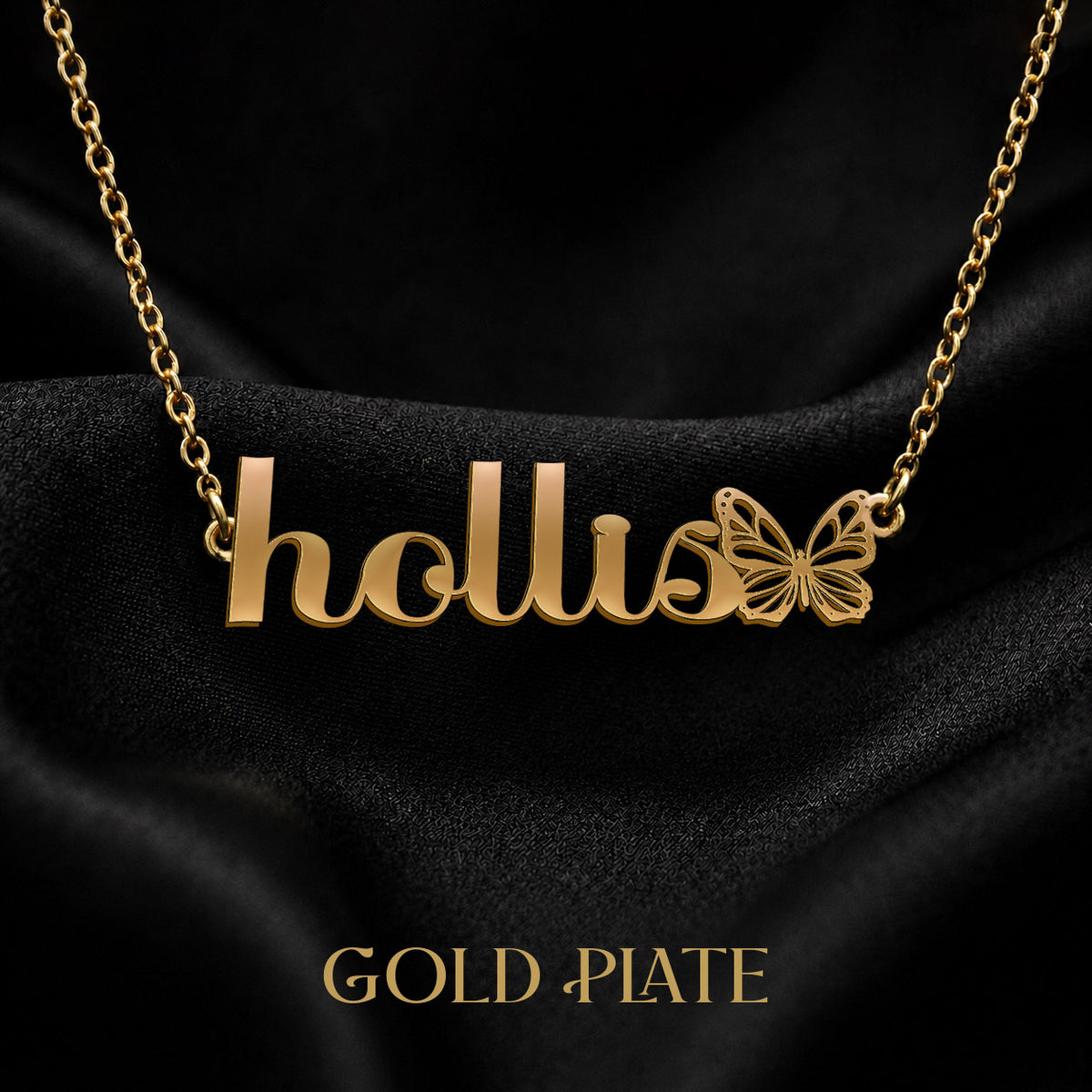 HOLLIS The Classic Personalized Name Necklace