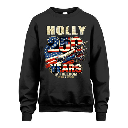 HOLLY 250YEARS-PROUD-250USA...250 Years Of Freedom 1776-2026