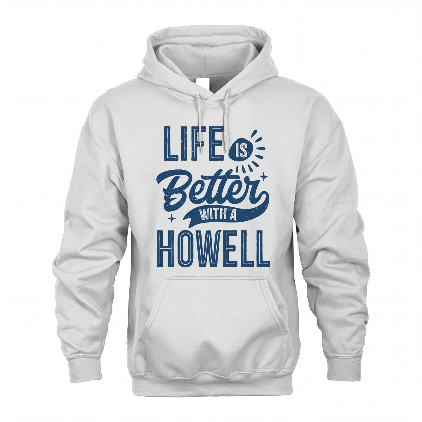 HOWELL HH88-K2–Personalized Name Quote T-Shirt Life Is Better With Unisex Gift