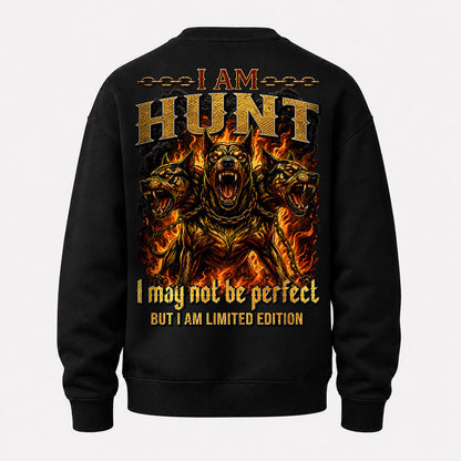 HUNT MP88-F2-168–Personalized Bold Quote Apparel “I Am NAME I May Not Be Perfect But I Am Limited Edition
