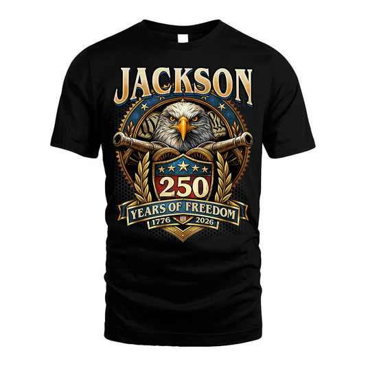 JACKSON REVOLUTION-250USA-KTT...250 Years Of Freedom 1776-2026