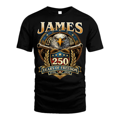 JAMES REVOLUTION-250USA-KTT...250 Years Of Freedom 1776-2026